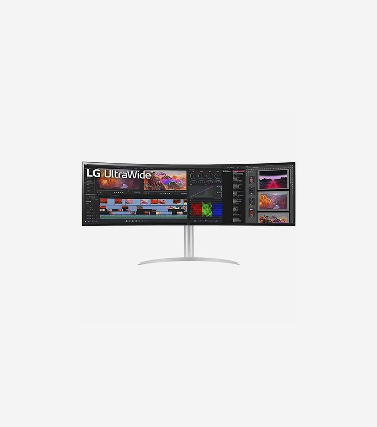 LG 49WQ95C-W 49" (1244.60 mm) Class UW-QHD Curved Screen Gaming LCD Monitor - 32:9 - 49" (1244.60 mm) Viewable - Nano In-plane Switching (Nano IPS) Technology - 5120 x 1440 - 16.7 Million Colors - FreeSync Premium Pro/G-sync Compatible - 500 cd/m² - 5 ms - Speakers - HDMI - DisplayPort