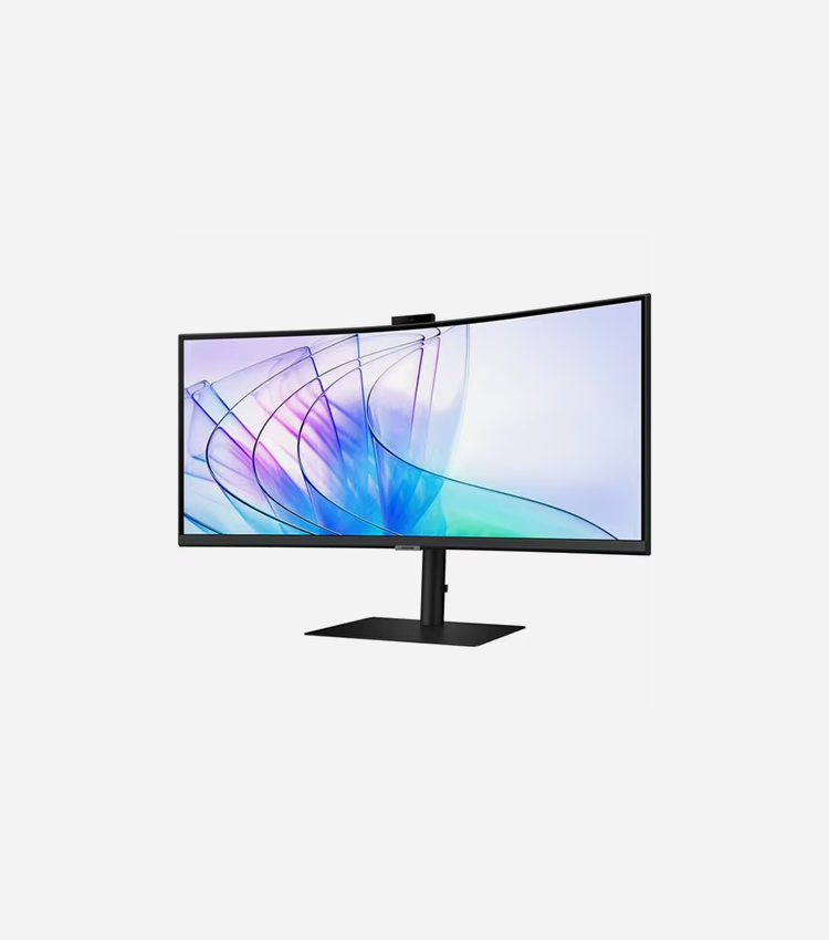 Samsung ViewFinity S6 S34C654VAN 34" Class Webcam UW-QHD Curved Screen LCD Monitor - 21:9 - Black - 34" Viewable - Vertical Alignment (VA) - 3440 x 1440 - 1.07 Billion Colors - FreeSync - 350 cd/m² - 5 ms - Speakers - HDMI - DisplayPort - KVM Switch, USB Hub