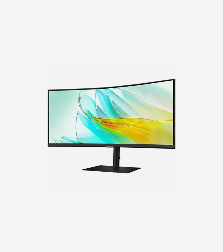 Samsung ViewFinity S6 S34C654UAN 34" Class UW-QHD Curved Screen LCD Monitor - 21:9 - Black - 34" Viewable - Vertical Alignment (VA) - 3440 x 1440 - 1.07 Billion Colors - FreeSync - 350 cd/m² - 5 ms - Speakers - HDMI - DisplayPort - KVM Switch, USB Hub