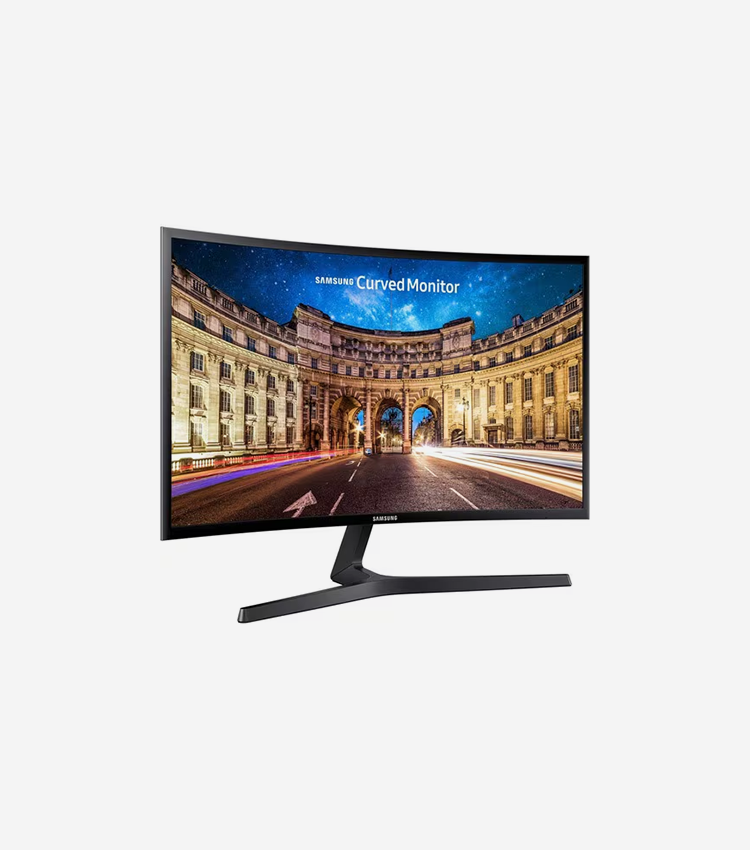 Samsung C24F390FHN Full HD Curved Screen LCD Monitor - 16:9 - High Glossy Black - 23.5" Viewable - LED Backlight - 1920 x 1080 - 16.7 Million Colors - FreeSync - 250 cd/m² - 4 ms - HDMI - VGA