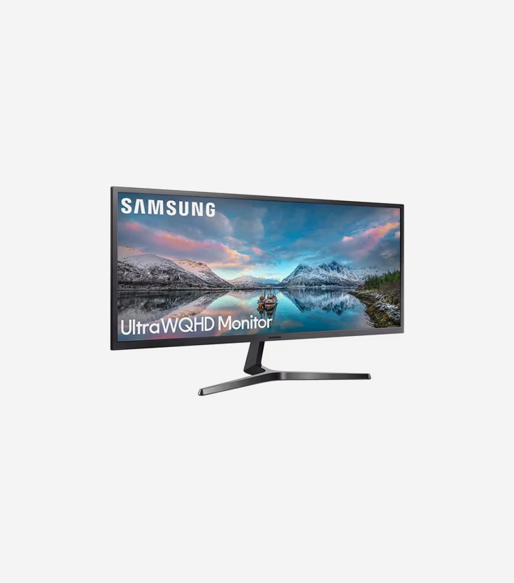 Samsung S34J552WQN 34" Class UW-QHD LCD Monitor - 21:9 - Dark Blue Gray - 34.1" Viewable - Vertical Alignment (VA) - LED Backlight - 3440 x 1440 - 16.7 Million Colors - FreeSync - 300 cd/m² - 4 ms - HDMI - DisplayPort