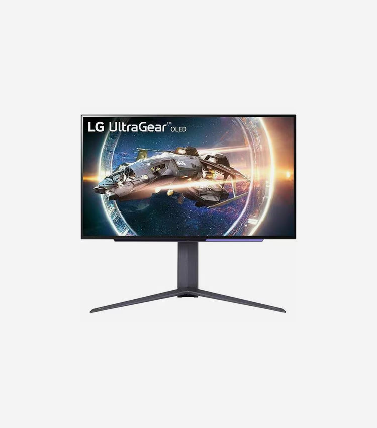 LG UltraGear 27GR95QE-B 27" Class WQHD Gaming OLED Monitor - 16:9 - Black - 26.5" Viewable - OLED - LED Backlight - 2560 x 1440 - 1.07 Billion Colors - FreeSync Premium/G-sync Compatible - 200 cd/m² - 30 µs - HDMI - DisplayPort - USB Hub