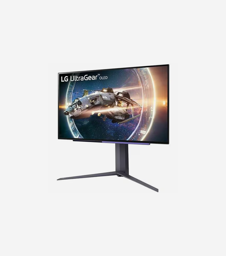 LG UltraGear 27GR95QE-B 27" Class WQHD Gaming OLED Monitor - 16:9 - Black - 26.5" Viewable - OLED - LED Backlight - 2560 x 1440 - 1.07 Billion Colors - FreeSync Premium/G-sync Compatible - 200 cd/m² - 30 µs - HDMI - DisplayPort - USB Hub