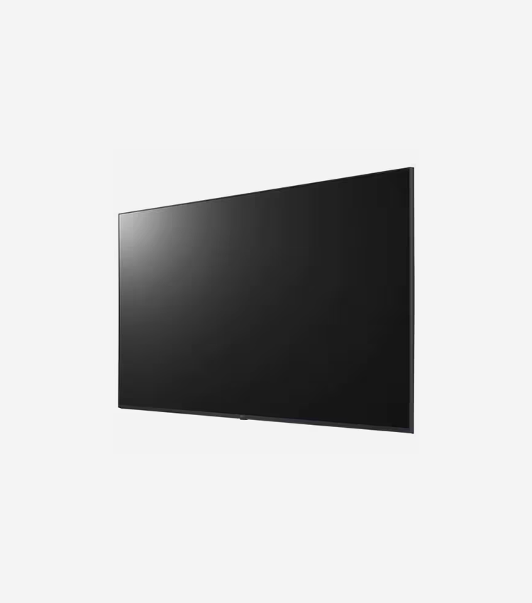 LG 50UL3J-M UHD Standard Signage - 50" (1270 mm) LCD - Vertical Alignment (VA) - 16 Hours/ 7 Days Operation - 3840 x 2160 - 16:9 - 4K UHD - 6 ms - Direct LED - 400 cd/m² - 2160p - HDMI - USB - Serial - Wireless LAN - Bluetooth - Ethernet - webOS 6.0 - Ashed Blue - Energy Star