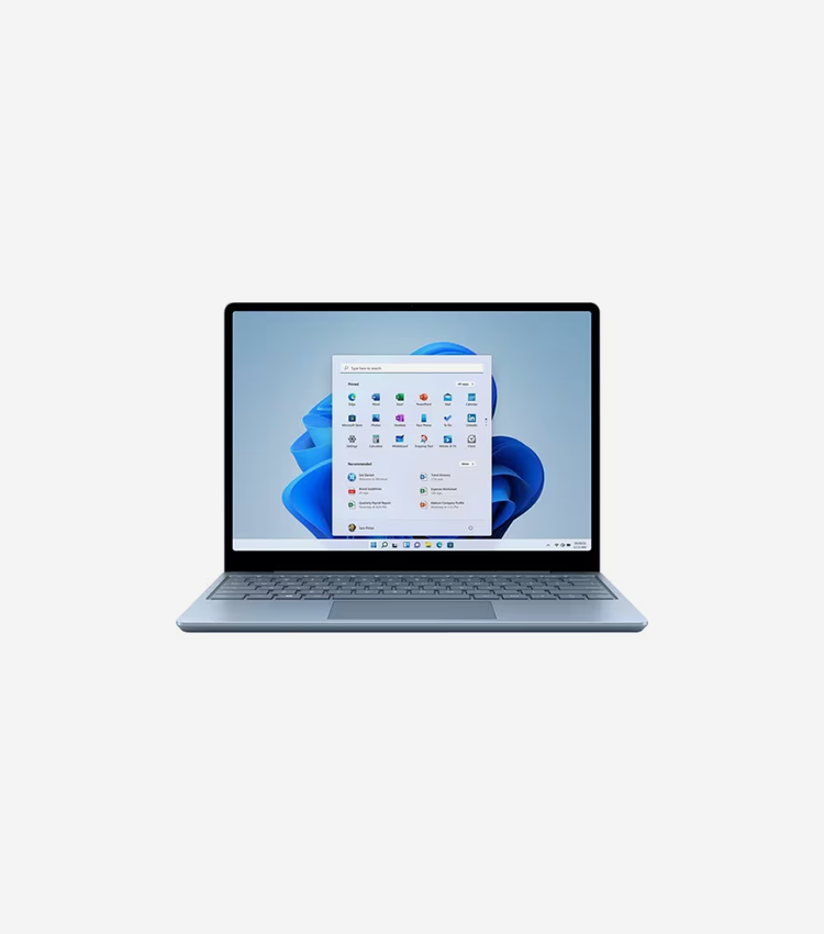 Microsoft Surface Laptop Go 2 12.4" (314.96 mm) Touchscreen Notebook - Intel Core i5 11th Gen i5-1135G7 - 8 GB - 256 GB SSD - Ice Blue - Intel Chip - 1536 x 1024 - Windows 10 Pro - Intel Iris Xe Graphics - PixelSense - Front Camera/Webcam - 13.50 Hours Battery Run Time - IEEE 802.11ax Wireless LAN Standard