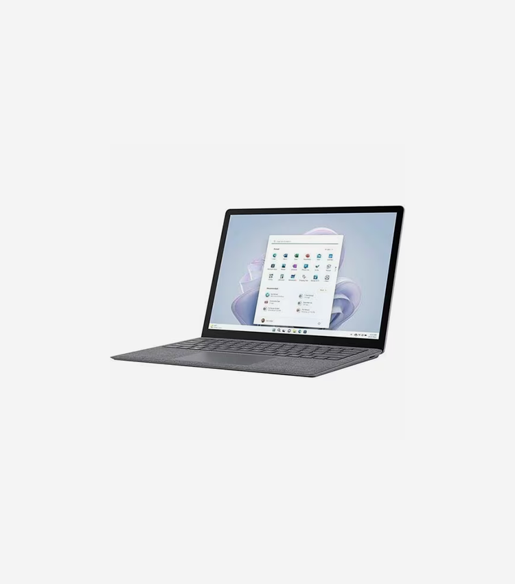 Microsoft Surface Laptop 5 13.5" (342.90 mm) Touchscreen Notebook - Intel Core i5 12th Gen i5-1235U - Intel Evo Platform - 8 GB - 256 GB SSD - English Keyboard - Platinum - Intel Chip - 2256 x 1504 - Windows 11 - Intel Iris Xe Graphics - PixelSense - Front Camera/Webcam - 18 Hours Battery Run Time - IEEE 802.11ax Wireless LAN Standard