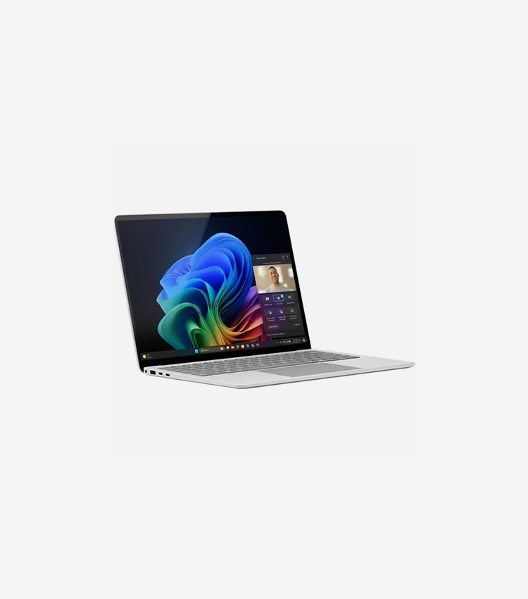 Microsoft Surface Laptop 7 13.8" (350.52 mm) Touchscreen Copilot+ PC Notebook - Qualcomm Snapdragon X Elite X1E-80-100 - 16 GB - 512 GB SSD - English, French Keyboard - Platinum - Qualcomm Chip - 2304 x 1536 - Windows 11 Pro - Qualcomm Adreno - PixelSense Flow - Front Camera/Webcam - 20 Hours Battery Run Time - IEEE 802.11be Wireless LAN Standard