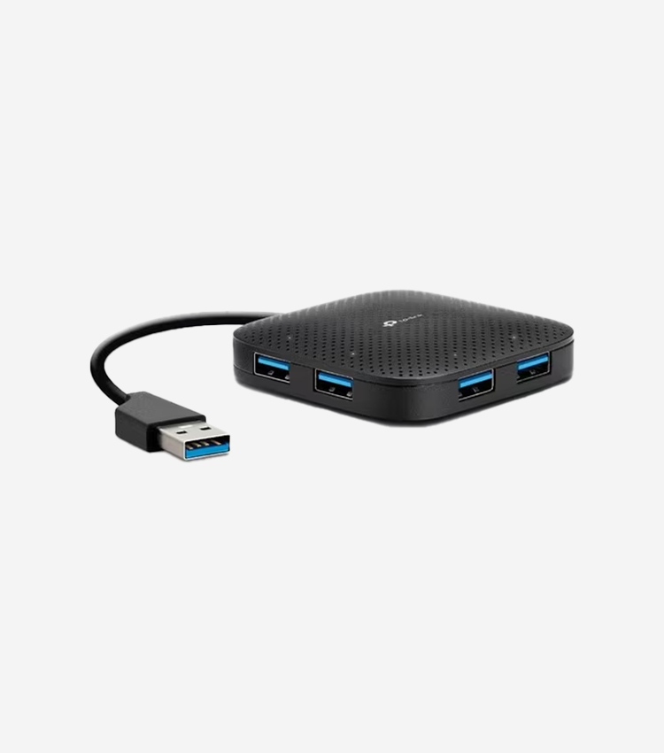 Tp-link Usb 3.0 4-port Portable Hub - Usb 3.0 Type A - External - 4 Usb Port(s) - 4 Usb 3.0 Port(s) - Mac, Linux, Pc