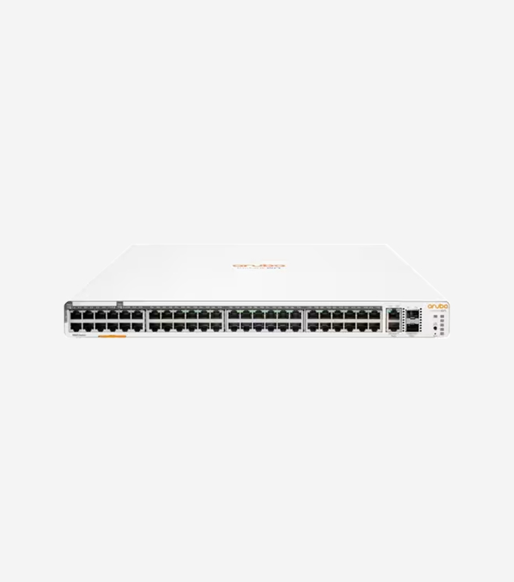 HPE Instant On 1930 48G Class4 PoE 4SFP/SFP+ 370W Switch - 48 Ports - Manageable - Gigabit Ethernet, 10 Gigabit Ethernet - 10/100/1000Base-T, 10GBase-X - 3 Layer Supported - Modular - 520 W Power Consumption - 370 W PoE Budget - Optical Fiber, Twisted Pair - PoE Ports - 1U High - Rack-mountable, Wall Mountable, Table Top, Cabinet Mount, Under Table - Lifetime Limited Warranty