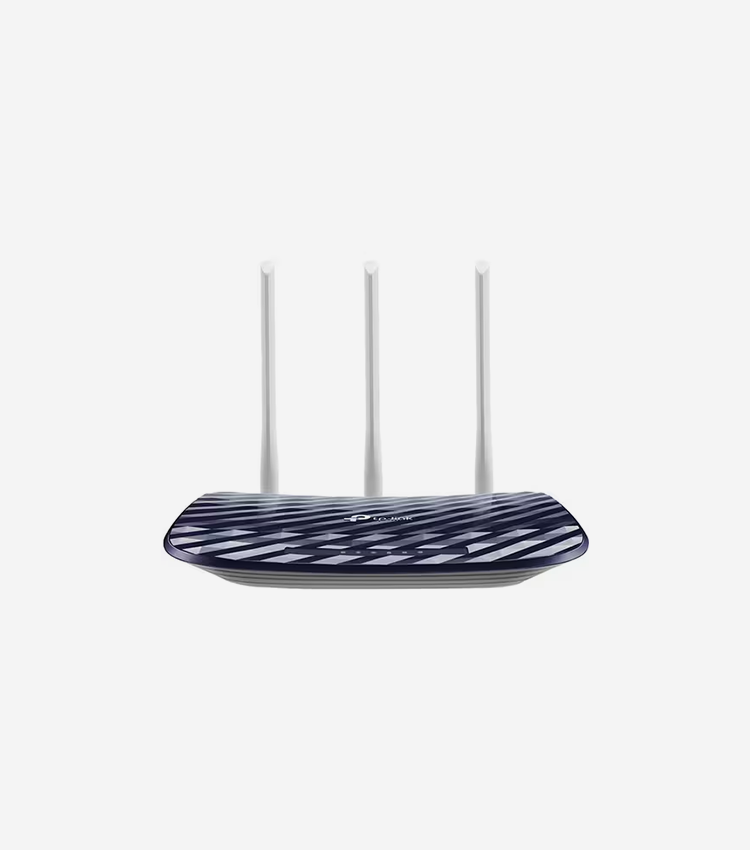 TP-Link Archer C20 Wi-Fi 5 IEEE 802.11ac Ethernet Wireless Router - Dual Band - 2.40 GHz ISM Band - 5 GHz UNII Band - 3 x Antenna(3 x External) - 93.75 MB/s Wireless Speed - 4 x Network Port - 1 x Broadband Port - Fast Ethernet - Desktop