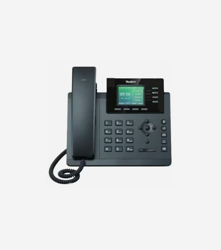 Yealink SIP-T34W IP Phone - Corded - Corded/Cordless - Wi-Fi, Bluetooth - Wall Mountable - Classic Gray - VoIP - 2.4" LCD - IEEE 802.11a/b/g/n/ac - 2 x Network (RJ-45) - PoE Ports