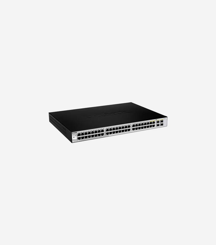 D-Link Web Smart DGS-1210-52 - switch - 48 ports - managed - rack-mountable