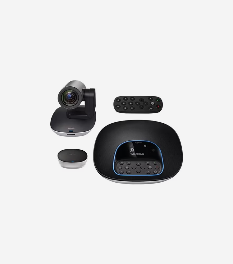 Logitech GROUP Video Conferencing System - 1920 x 1080 Video (Content) - 30 fps - USB - Wall Mountable, Tabletop