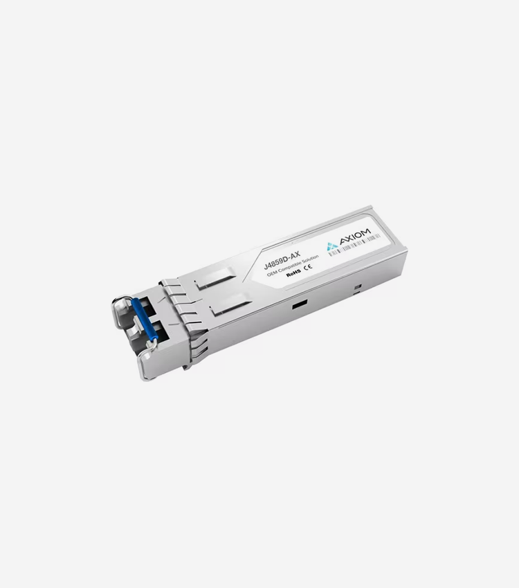 Axiom 1000BASE-LX SFP Transceiver for Aruba - J4859D - 100% Aruba Compatible 1000BASE-LX SFP