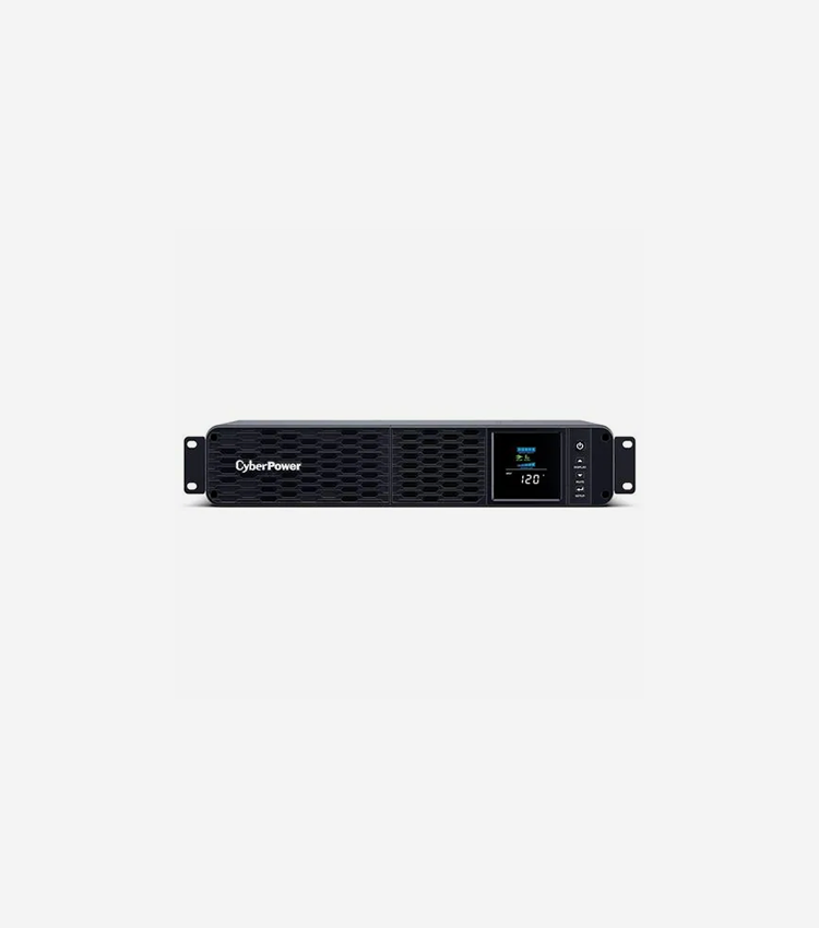 CyberPower CP1500PFCRM2U PFC Sinewave UPS Systems - 2U Rack-mountable - AVR - 8 Hour Recharge - 3.10 Minute Stand-by - 120 V AC Input - Serial Port - 8 x NEMA 5-15R - 8 x Battery/Surge Outlet