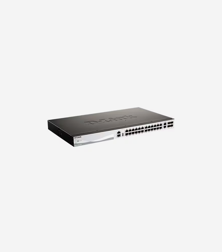 D-Link DGS-3130-30PS Ethernet Switch - 26 Ports - Manageable - Gigabit Ethernet - 1000Base-T - 3 Layer Supported - Modular - Optical Fiber, Twisted Pair - Lifetime Limited Warranty