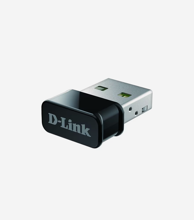 D-Link DWA-181 IEEE 802.11ac Wi-Fi Adapter for Desktop Computer/Notebook - USB 2.0 - 1.27 Gbit/s - 2.40 GHz ISM - 5 GHz UNII - External