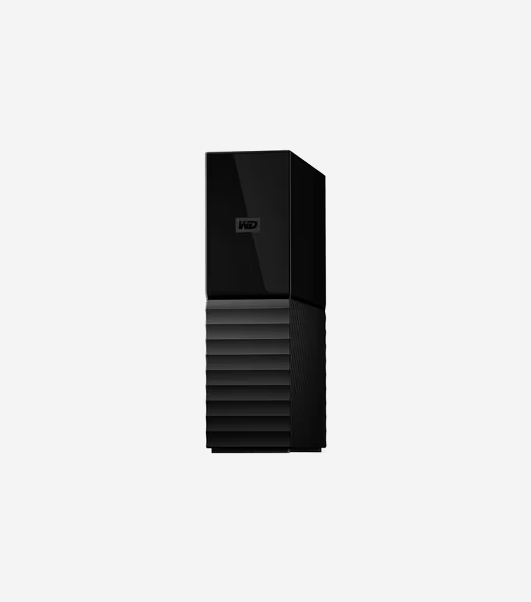 WD My Book 4TB USB 3.0 desktop hard drive with password protection and auto backup software - USB 3.0 - 256-bit Encryption Standard - 3 Year Warranty - Retail