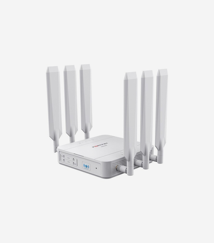 Fortinet FortiExtender FEX-212F 2 SIM Ethernet, Cellular Wireless Router - 4G - HSPA+, LTE, UMTS - Quad Band - 6 x Antenna(6 x External) - 4 x Network Port - 1 x Broadband Port - USB - PoE Ports - Gigabit Ethernet - Desktop, Wall Mountable