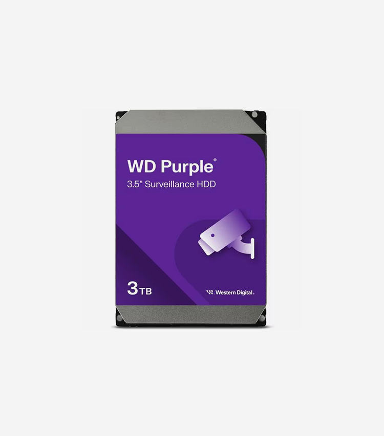 WD Purple WD33PURZ 3 TB Hard Drive - 3.5" Internal - SATA (SATA/600) - 5400rpm