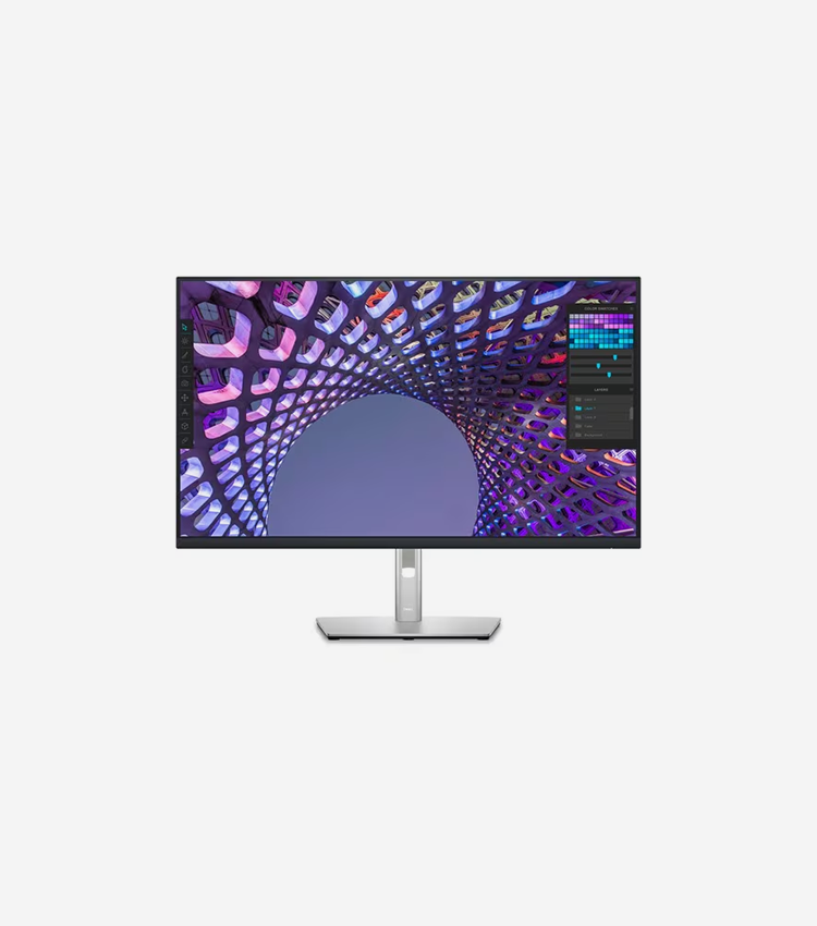 Dell P3223QE 32" Class 4K UHD LCD Monitor - 16:9 - Black, Silver - 31.5" Viewable - In-plane Switching (IPS) Technology