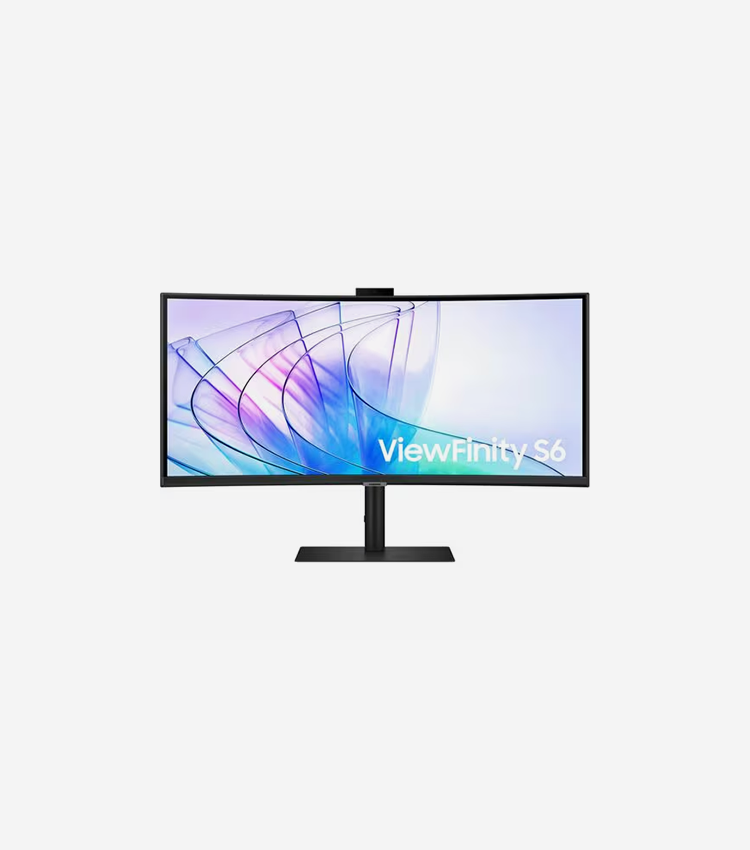 Samsung ViewFinity S6 S34C654VAN 34" Class Webcam UW-QHD Curved Screen LCD Monitor - 21:9 - Black - 34" Viewable - Vertical Alignment (VA) - 3440 x 1440 - 1.07 Billion Colors - FreeSync - 350 cd/m² - 5 ms - Speakers - HDMI - DisplayPort - KVM Switch, USB Hub