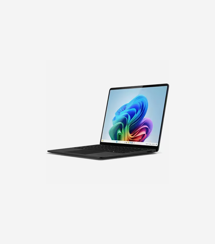 Microsoft Surface Laptop 7 13.8" (350.52 mm) Touchscreen Copilot+ PC Notebook - Qualcomm Snapdragon X Elite - 16 GB - 1 TB SSD - French, English Keyboard - Black - Qualcomm Chip - 2304 x 1536 - Windows 11 Pro - Qualcomm Adreno - PixelSense Flow - Front Camera/Webcam - 20 Hours Battery Run Time - IEEE 802.11 a/b/g/n/ac/ax/be Wireless LAN Standard